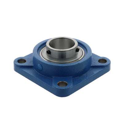 Koyo UCF209 Metric Four Bolt Square Cast Iron Flange Housing with 45mm Bore Insert