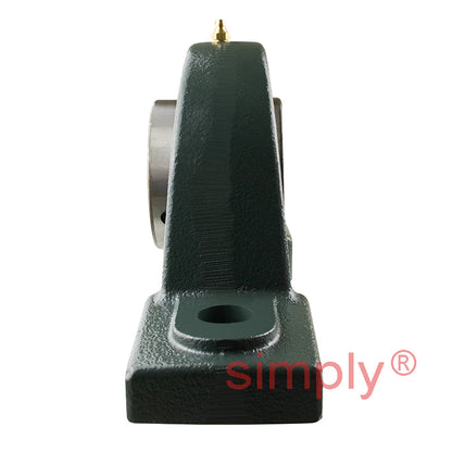 NTN UCPX14D1 Metric Cast Iron Two Bolt Pillow / Plummer Block Housing with 70mm Bore Insert