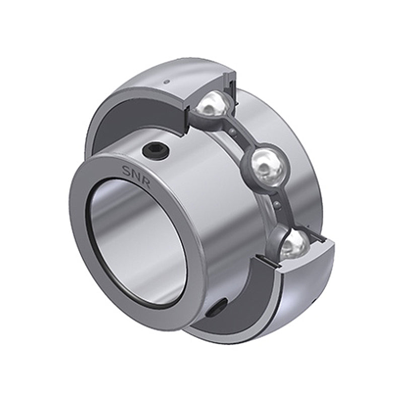 SNR UCX07G2 Metric Full Width Spherical Outer Bearing Insert 35mm Bore 80mm Outside Diameter with Grub Screws - Allow 2-3 Days