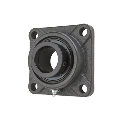 NTN UELFL209D1W3 Metric Two Bolt Cast Iron Oval Housing with 45mm Bore Eccentric Collar Insert - Allow 2-3 Days