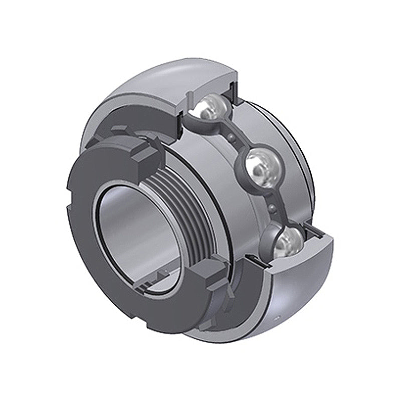 SNR UK316G2H-43 Imperial Full Width Spherical Outer Bearing Insert 2-11/16 inch Bore 170mm Outside Diameter with Adapter Sleeve - Allow 2-3 Days