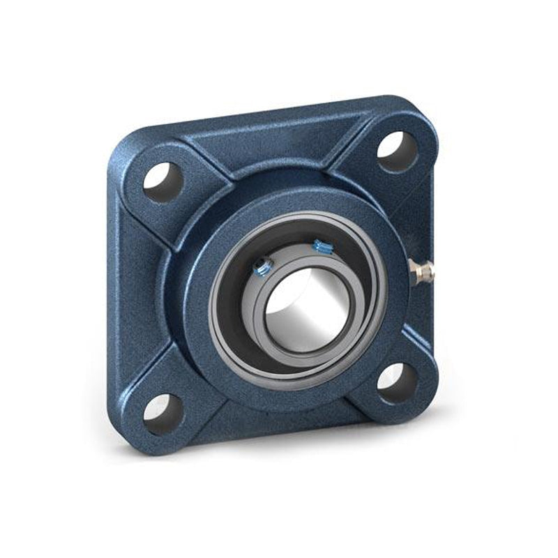 UKF310/HS2310 Imperial Four Bolt Square Cast Iron Housing Insert and Adaptor Sleeve Fits 1-5/8 inch Shaft