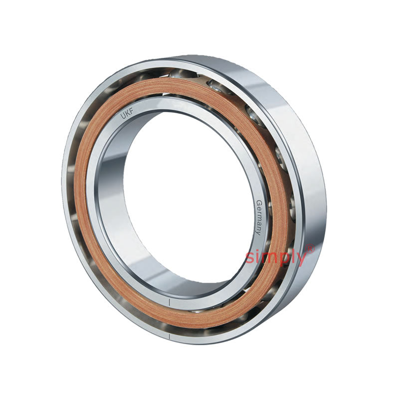 UKF 719USSC120 Super Precision Single Row Angular Contact Spindle Bearing 120x165x22mm