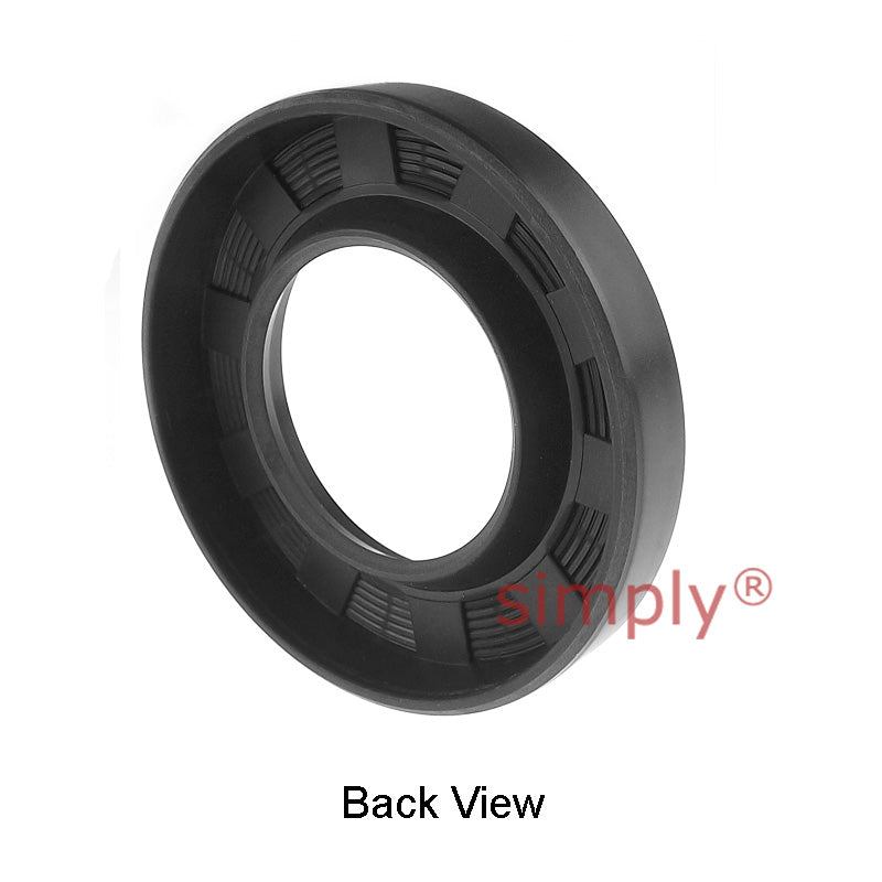 28x37x4mm Nitrile Rubber Single Lip Rotary Shaft Oil Seal Springless Design VC Style