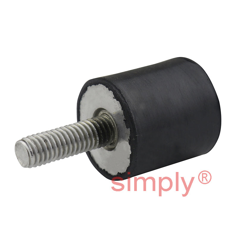 High-Performance Male/Female Anti-Vibration Bobbin 25x30mm M8 Threads