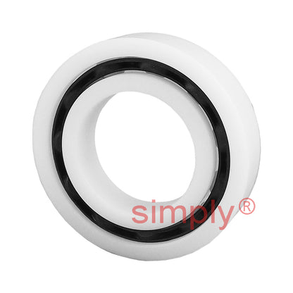 xiros xirodur BB6009B18010ES Open Type Radial Groove Ball Bearing with PA Cage and Stainless Steel Balls 45x75x16mm - Allow 2-3 Days