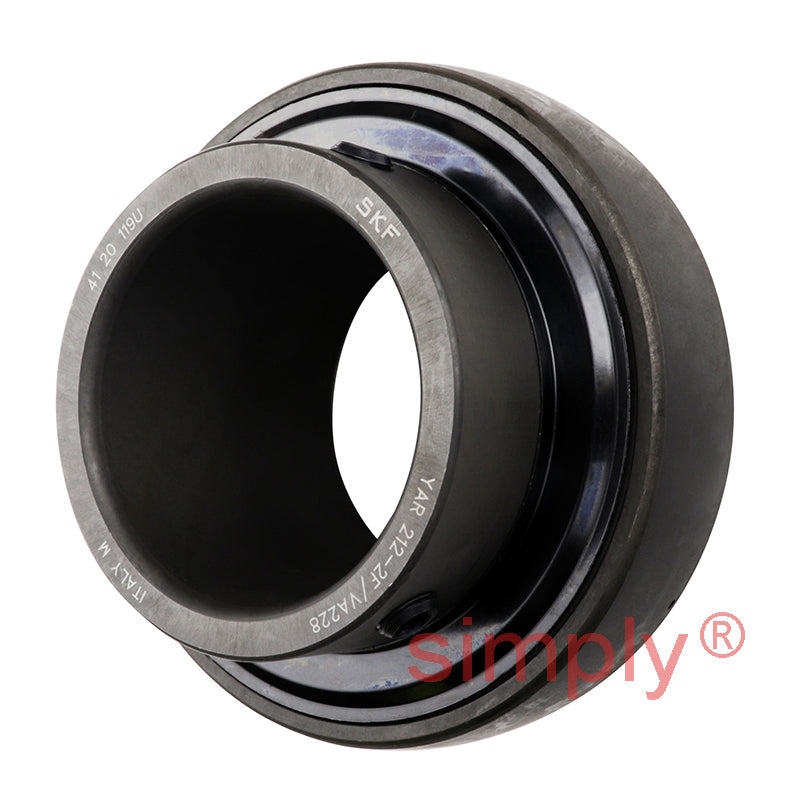SKF YAR2122FWVA228 Y Bearing Insert for High Temperature Applications with Graphite Cage and Grub Screw Location 60x110x65.1mm