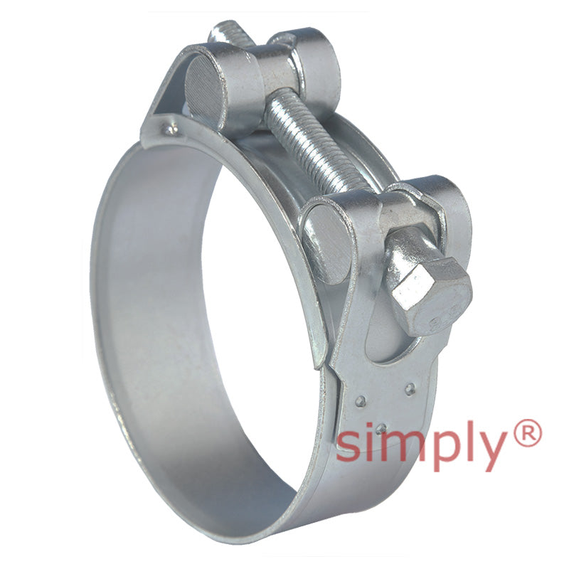 JSC035MS Zinc Plated Steel Jubilee Superclamp Clip Adjustment Range 32mm-35mm Band Width 20mm